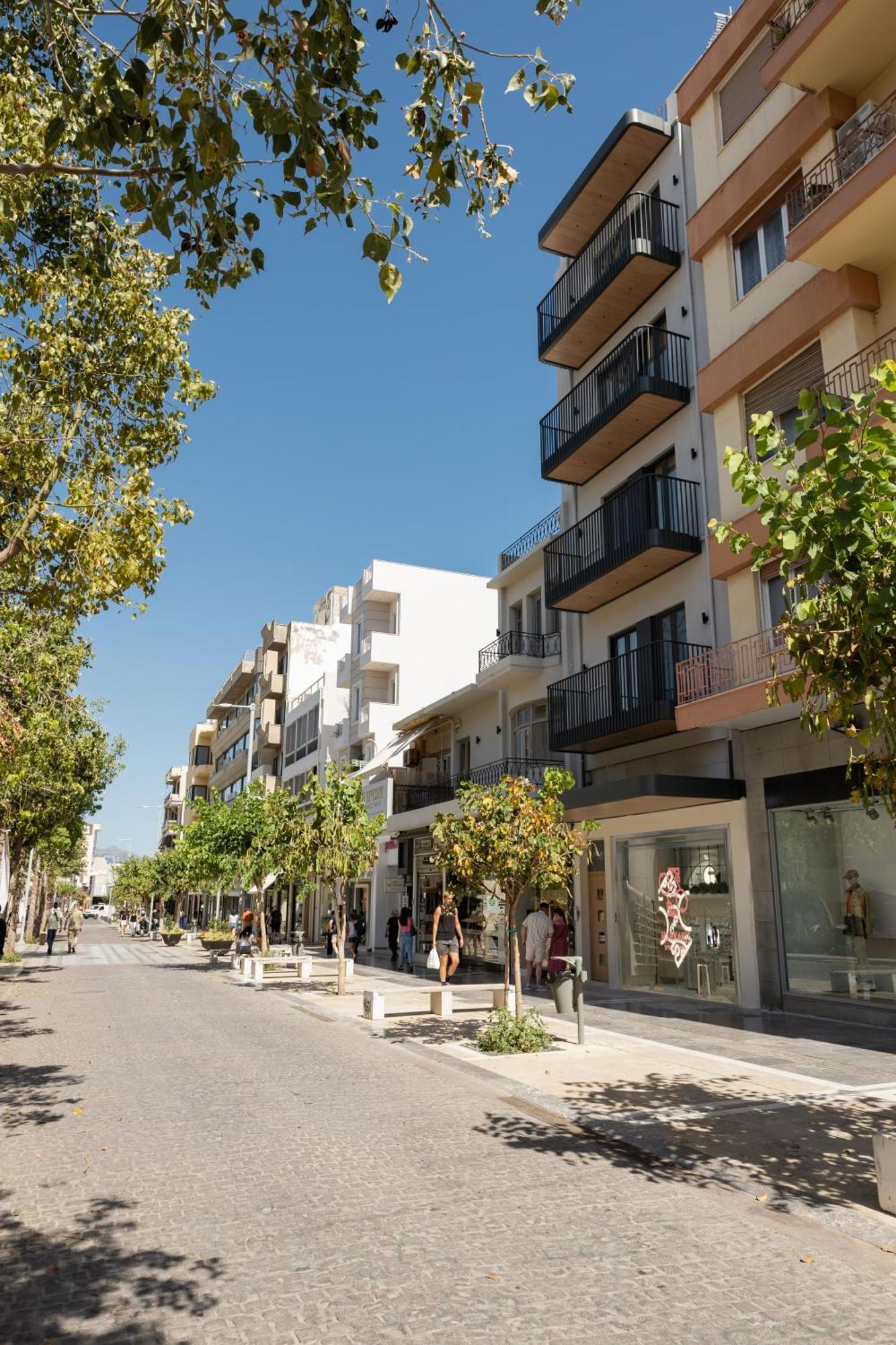 Omikron Luxury Residences Heraclión Exterior foto